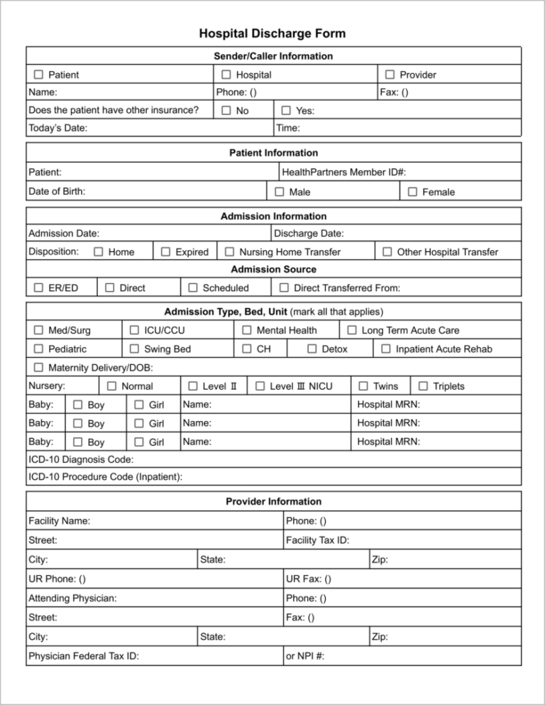 A one-page discharge checklist is cutting hospital readmissions