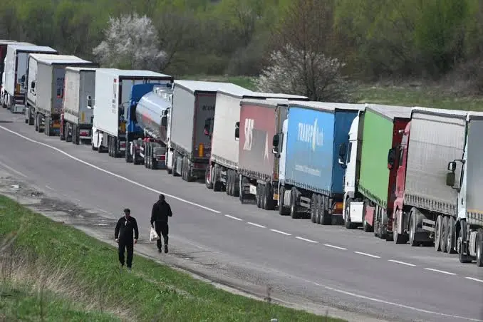 A border crossing reopened after nine months and the queue formed before dawn